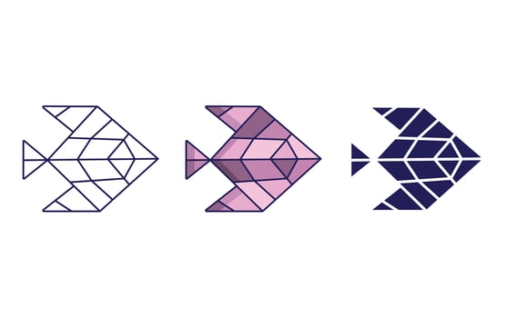 Fish vector icon
