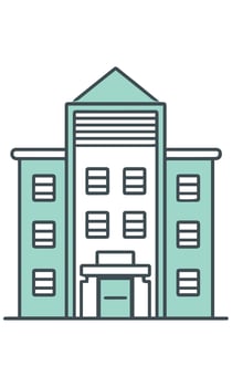 buildings icon vector symbol