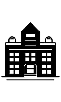 buildings icon vector symbol