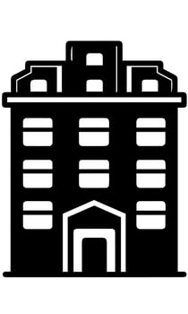 buildings icon vector symbol