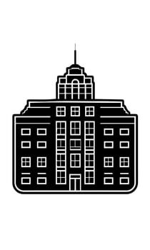 buildings icon vector symbol