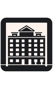 buildings icon vector symbol