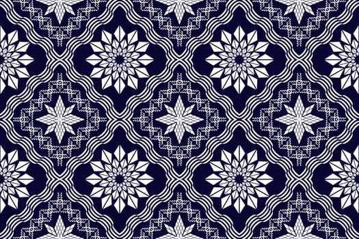 Geometric ethnic oriental traditional art pattern.Figure aztec embroidery style.Design for ethnic background,wallpaper,clothing,wrapping,fabric,element,sarong,vector illustration vector