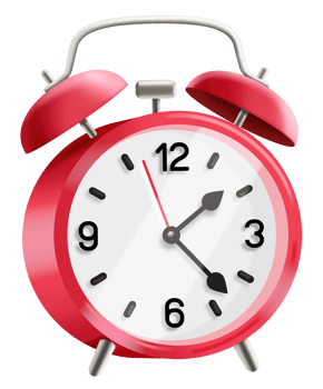 alarm clock red color png