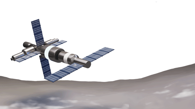 Heaviest Spacecraft Or Artificial Satellite on PNG Background.
