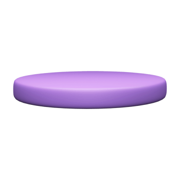 Empty Purple Podium Element In 3D Style. png