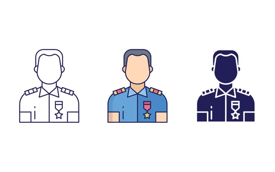 Police vector icon