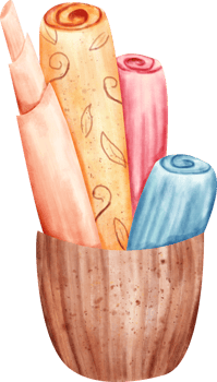 watercolor sewing clip art png