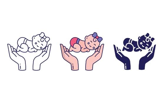 Baby Care vector icon