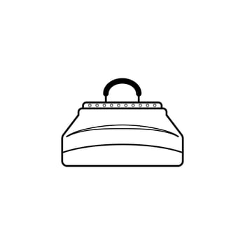 purse vector icon illustration