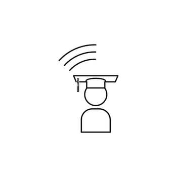 student vector icon illustration