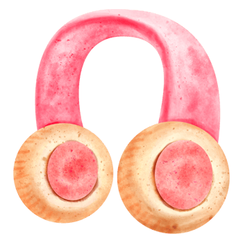 watercolor headphone gadget png