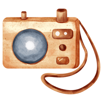 watercolor camera gadget png