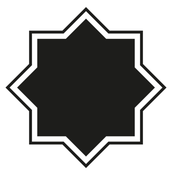 Abstract star shape design element on a transparent Background png