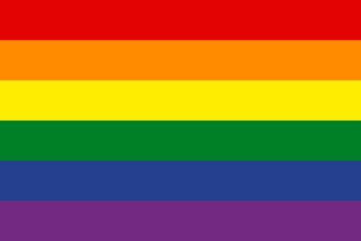Pride month background LGBTQ Pride Flag Colours. Vector banner with rainbow heart. Symbol of pride month June support. Copy space