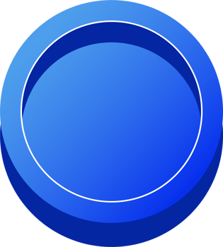 simple 3D colorful glossy buttons.blue shape board or frame symbol png