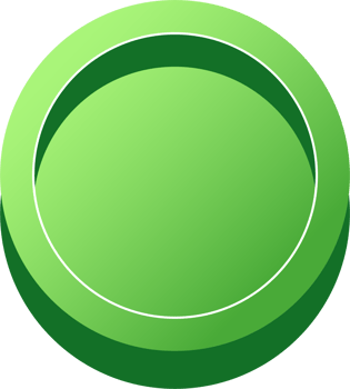 simple 3D colorful glossy buttons.green shape board or frame symbo png