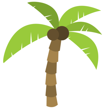 Coconut Tree PNG Illustrations