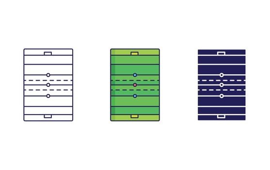 Running vector icon