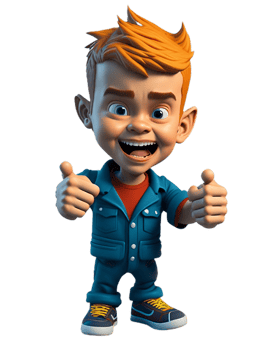 Little boy showing thumbs impression free download. Free png