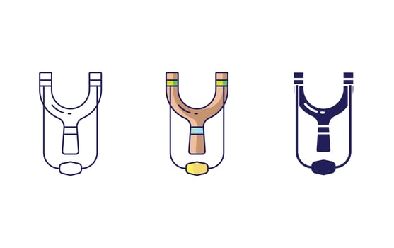 Catapult vector icon