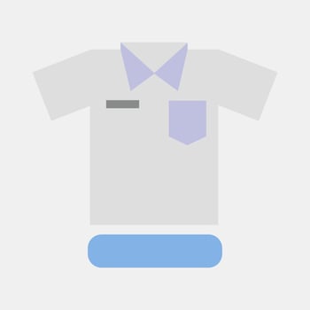Icon uniform. School and education elements. Icons in flat style. Good for prints, posters, logo, advertisement, infographics, etc. vector