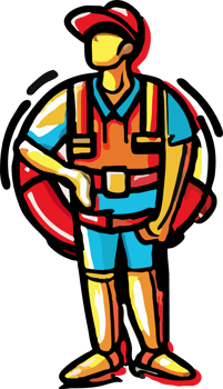 life guard png graphic clipart design