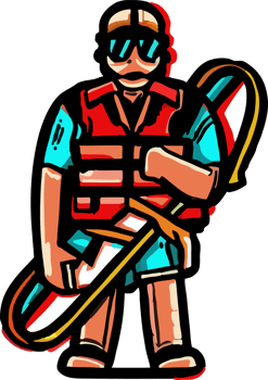 life guard png graphic clipart design
