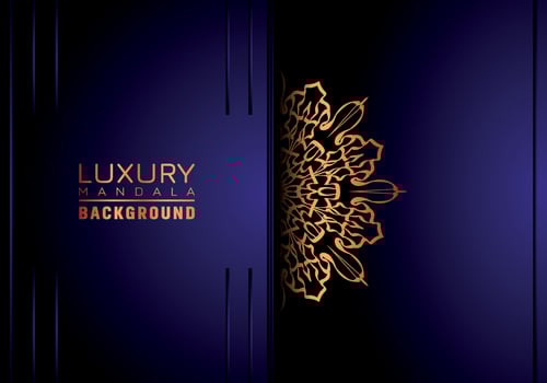 Luxury mandala background ornamental, arabesque style With Golden Arabesque Pattern Style. Decorative Mandala Ornament For Print, Brochure, Banner, Cover, Poster, Invitation Card vector
