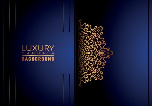 Luxury mandala background ornamental, arabesque style With Golden Arabesque Pattern Style. Decorative Mandala Ornament For Print, Brochure, Banner, Cover, Poster, Invitation Card vector