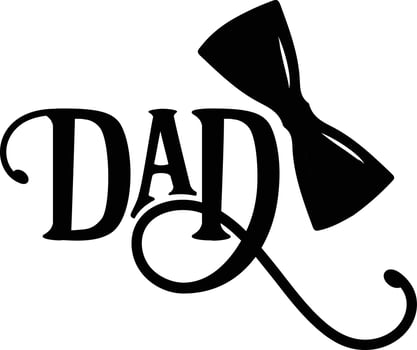 Dad Quotes Design free vector