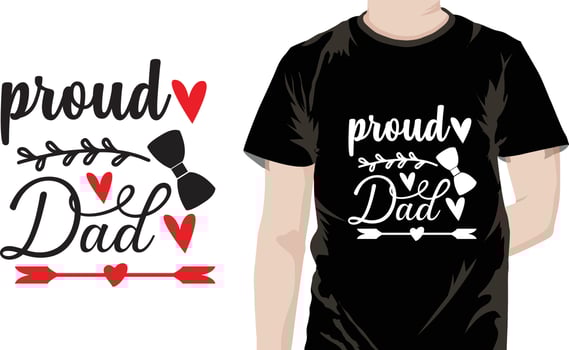 Dad Quotes Design vector