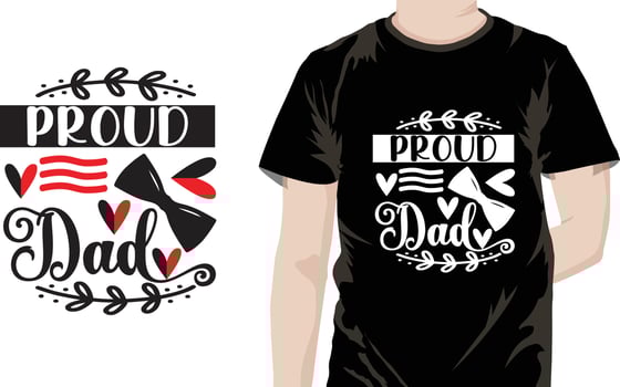 Dad Quotes Design free vector