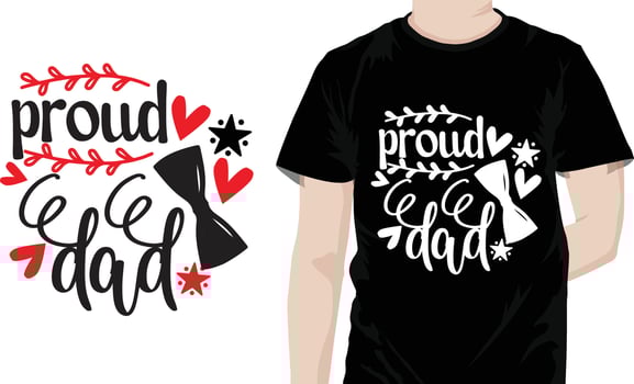 Dad Quotes Design free vector