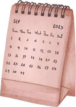 watercolor calendar clip art png