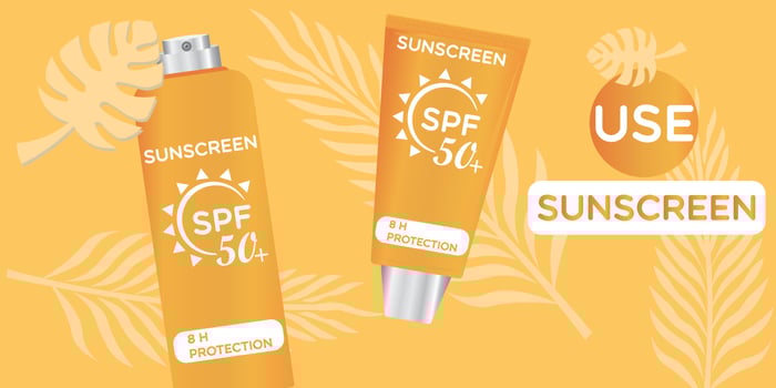 sunscreen spf 50 icon, vector, illustration, symbol vector