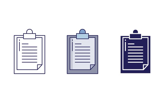 clip board vector icon