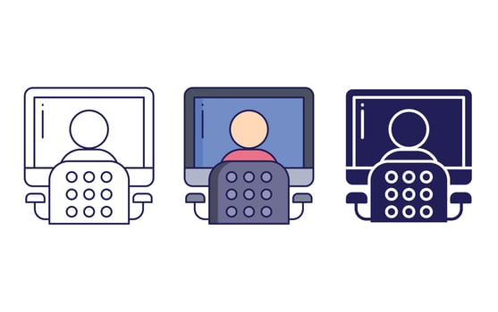 Computer vector icon