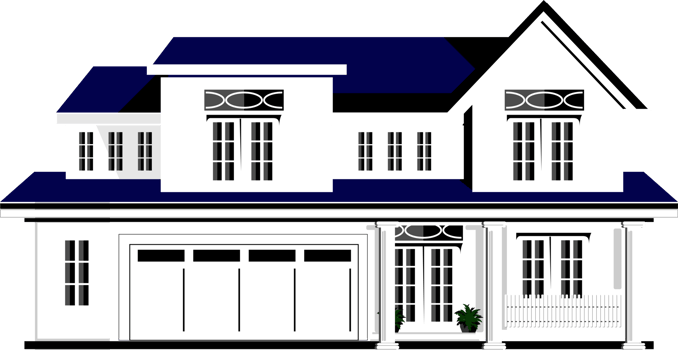 exterior view of a house png