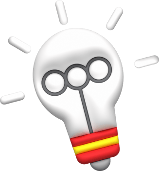 Illustration 3D. Light Bulb Or Concept Idea. png