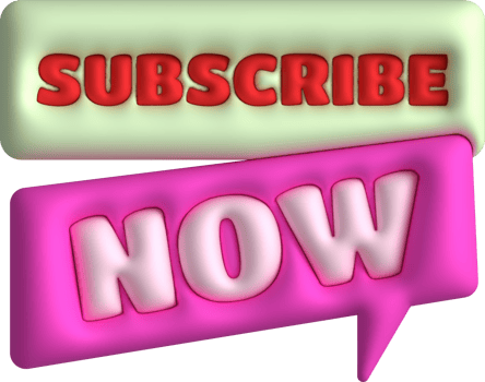 illustration 3D subscribe icon. Subscribe button. 3D element. png