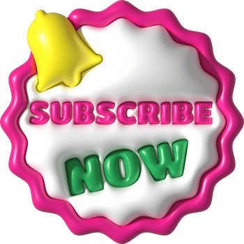illustration 3D subscribe icon. Subscribe button. 3D element. png
