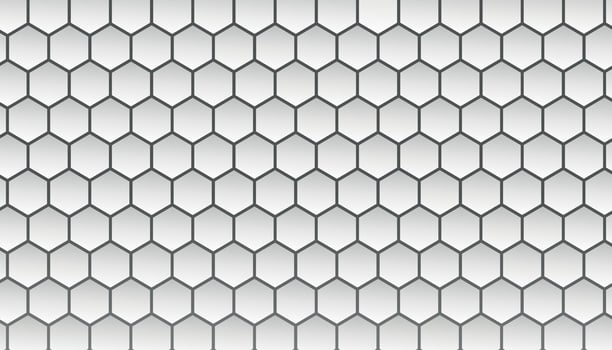 Abstract geometric hexagon white and gray color background. Computer digital drawing. white background. triangle tunnel. Modern Abstract vector illustration. Poster, wallpaper, Landing page. hexagon.