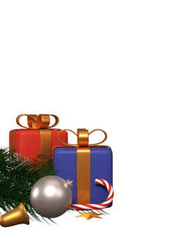 3D Christmas Festival Elements. png
