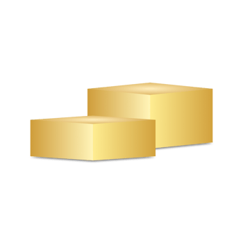 Golden podium product display png
