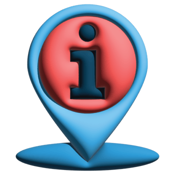 3d information pin png