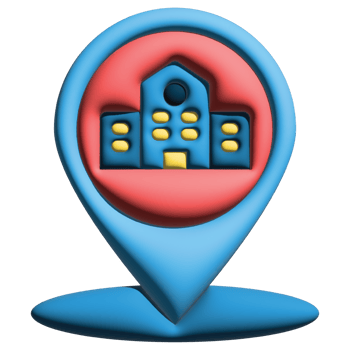 3d school pin png