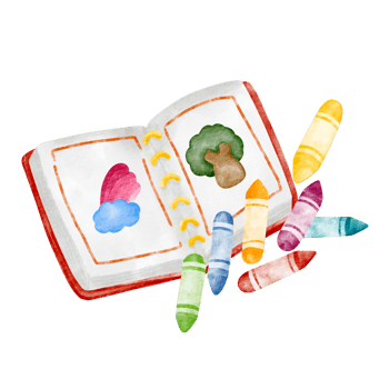 coloring book baby toy png