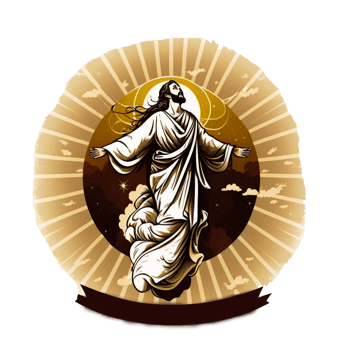 AI generative Jesus Clipart PNG