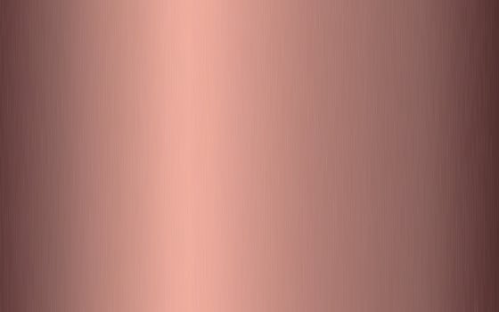 Rose gold metallic gradient with scratches. Rose gold foil surface texture effect. Vector illustration